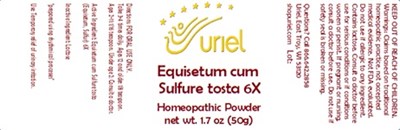 Equisetum Cum Sulfure Tosta 6x Powder (Equisetum Cum Sulfure Tosta 6x Powder)